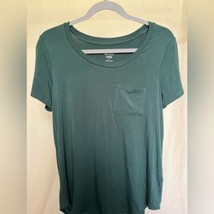 Green Medium Pocket Tshirt